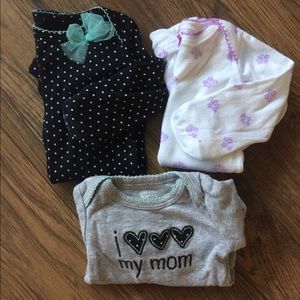 Newborn onesies